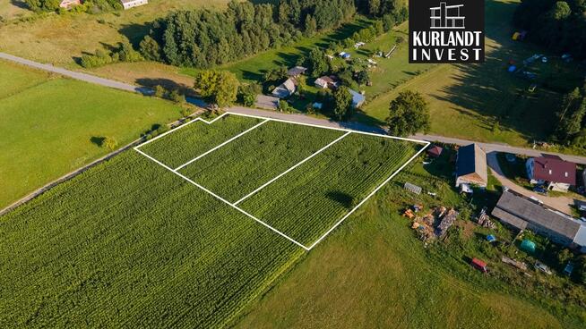 Działka Lisiny 1.815 m² 500 m od jeziora