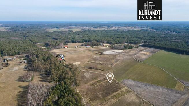 Działka 1376 m² Okoniny Nadjeziorne Bory Tucholske