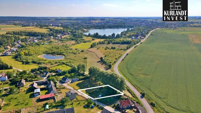 Działka Tuchola 1000 m² z projektem DOMU