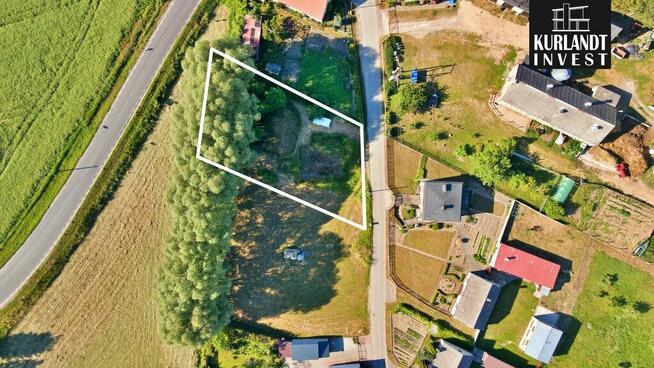 Działka Tuchola 1000 m² z projektem DOMU