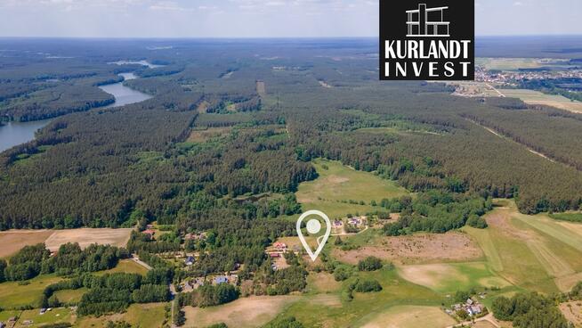 Działka 1.997 m² Zalew Żur Bory Tucholskie