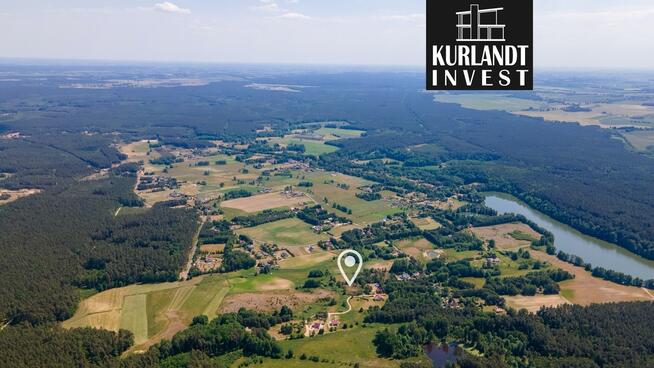 Działka 1.997 m² Zalew Żur Bory Tucholskie