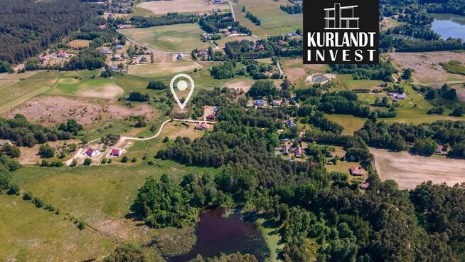 Działka 1.997 m² Zalew Żur Bory Tucholskie