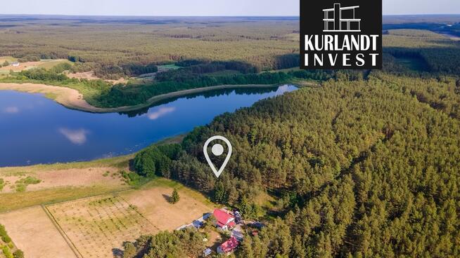 Działka 3374 m² przy jeziorze!