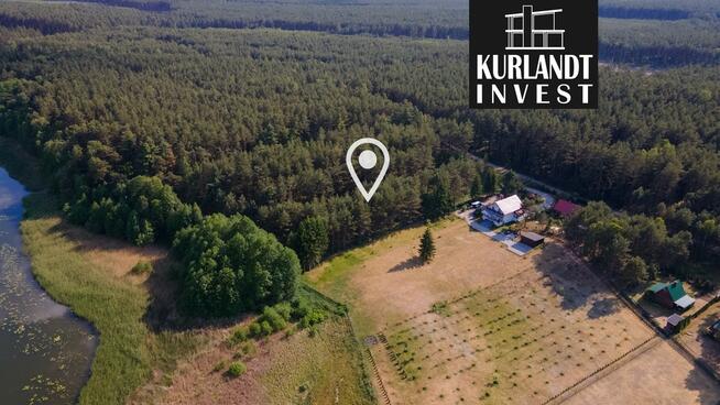 Działka 3374 m² przy jeziorze!