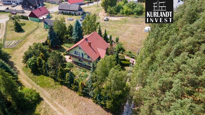 Dom w Borach Tucholskich lasy jeziora