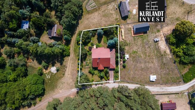 Dom w Borach Tucholskich lasy jeziora