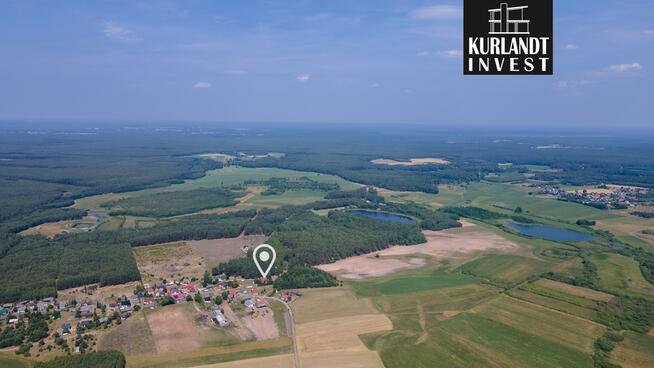 Dom w Borach Tucholskich lasy jeziora