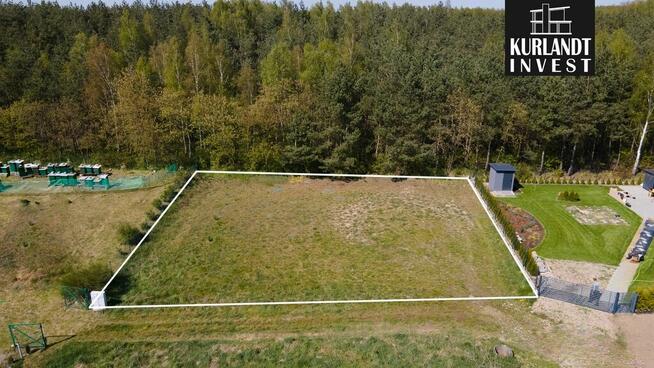 Działka z WZ z widokiem na las Bory Tucholskie