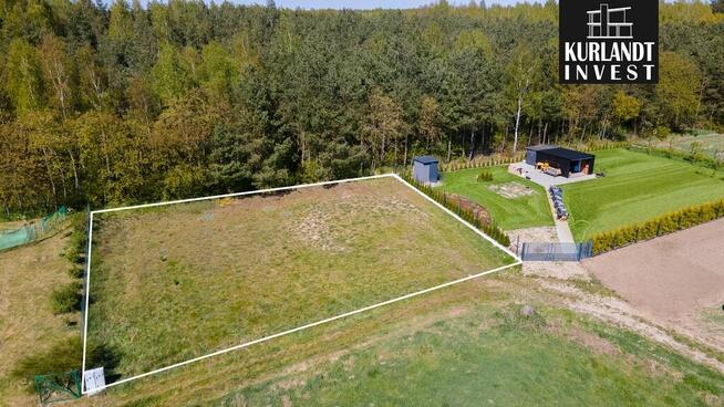 Działka z WZ z widokiem na las Bory Tucholskie