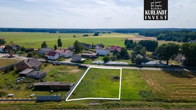 Działka budowlana 1.240 m² Klaskawa Czersk