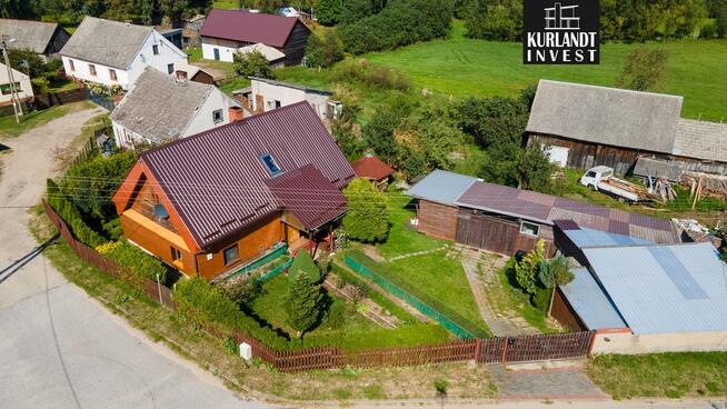 Dom Brzeźno blisko jeziora