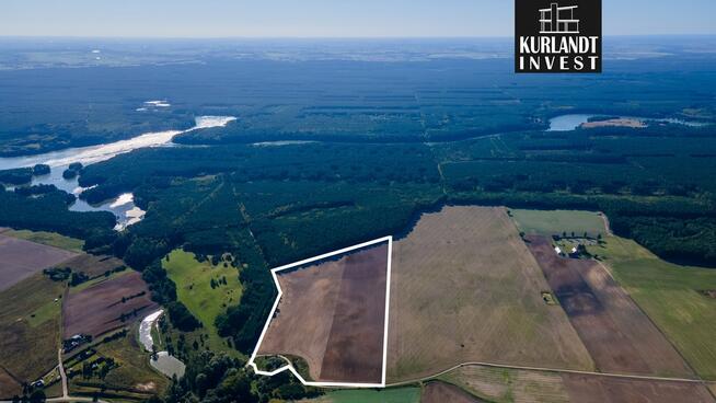 Działka inwestycyjna 10 ha Zalew Koronowski