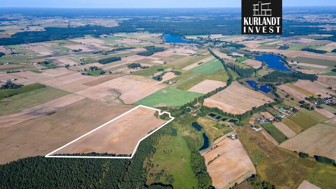 Działka inwestycyjna 10 ha Zalew Koronowski