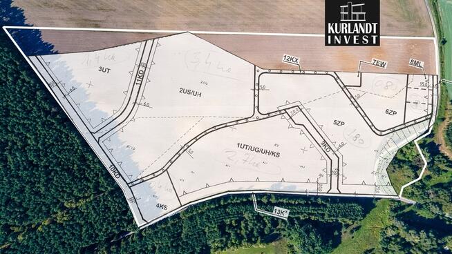 Działka inwestycyjna 10 ha Zalew Koronowski