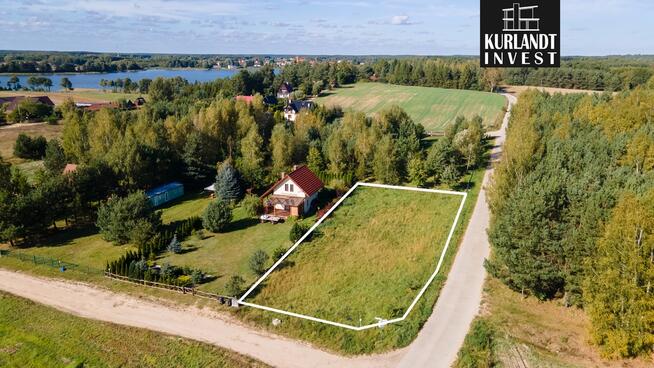 Działka 1.054 m² 370 m od Jeziora Kłębie