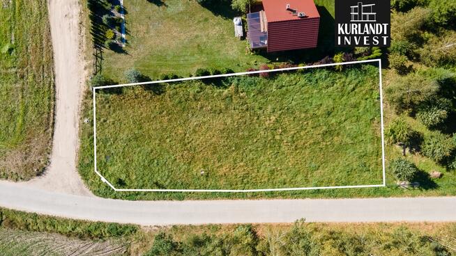 Działka 1.054 m² 370 m od Jeziora Kłębie