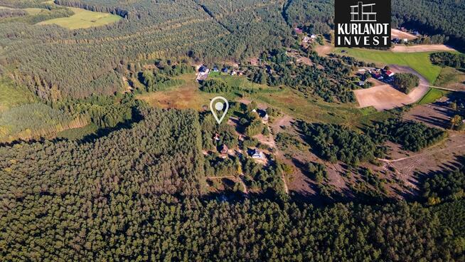 Duża działka Jezioro Trzebiechowo Bory Tucholskie