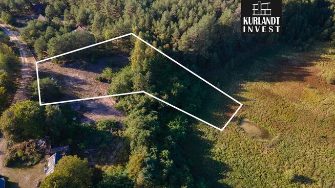 Duża działka Jezioro Trzebiechowo Bory Tucholskie