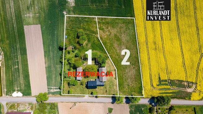 Duża działka 3.502 m² Kęsowo