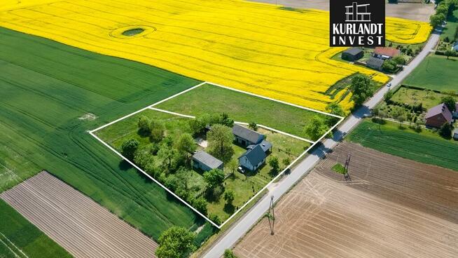 Duża działka 3.502 m² Kęsowo