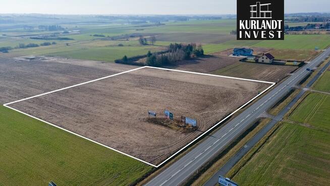 Teren inwestycyjny Tuchola droga wojewódzka 240