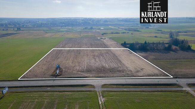 Teren inwestycyjny Tuchola droga wojewódzka 240