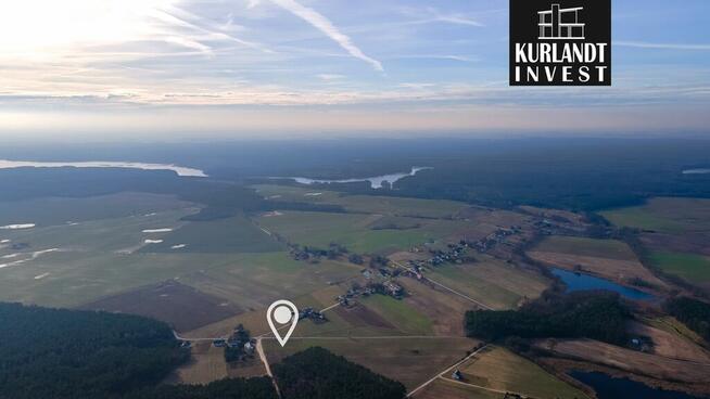 Działka 1405 m² 500m do jeziora