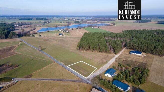 Działka 1405 m² 500m do jeziora