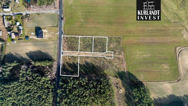 Działka 1.797 m² Brzozowe Błota Bory Tucholskie