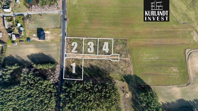 Działka 1.797 m² Brzozowe Błota Bory Tucholskie