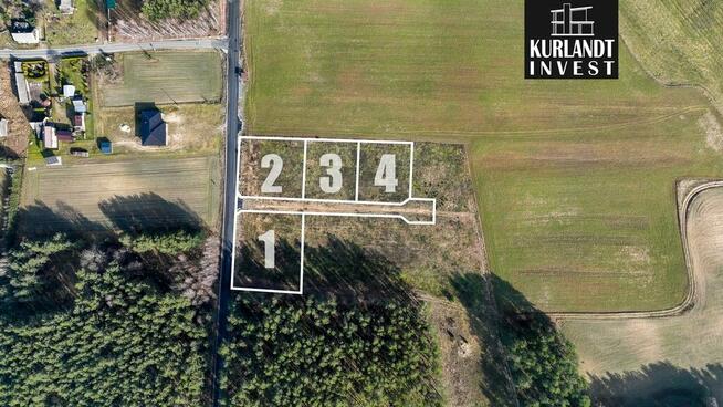 Działka 1.371 m² Brzozowe Błota Bory Tucholskie