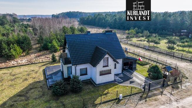 Dom w Borach Tucholskich pompa ciepła fotowoltaika