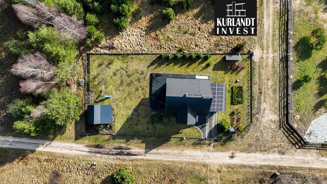 Dom w Borach Tucholskich pompa ciepła fotowoltaika