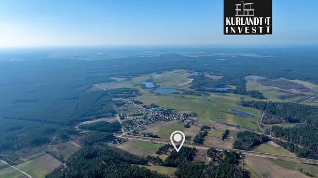 Działka 1.101 m² Miejscowy Plan blisko lasu