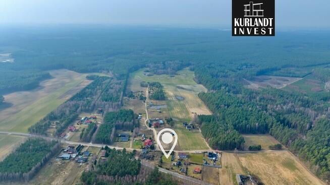 Działka Knieja 993 m²