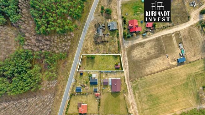 Działka Knieja 993 m²