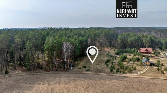 Działka Lisiny 3.092 m² 300 m od jeziora