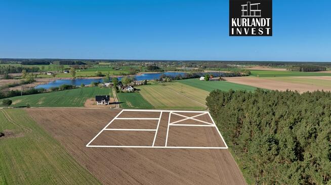 Działki blisko jeziora i Zalewu Koronowskiego