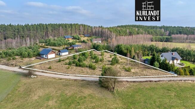 Działka 3.423 m² w otoczeniu lasów