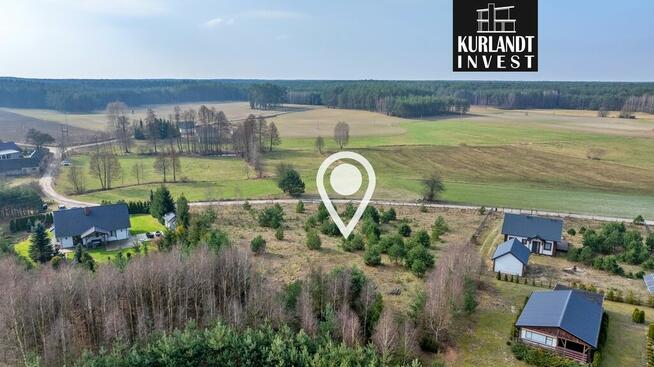 Działka 3.423 m² w otoczeniu lasów