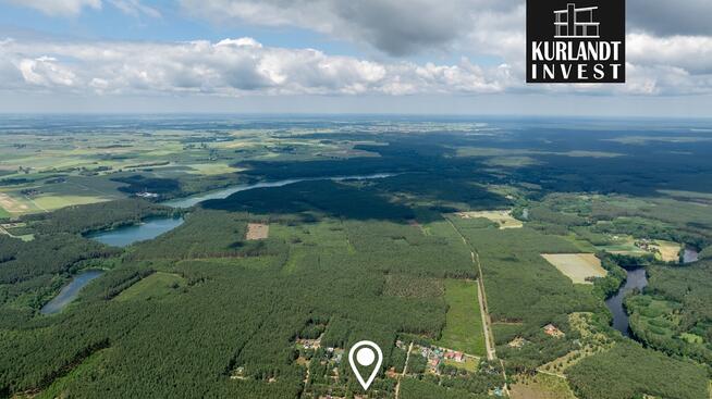 Dom Piła Nogawica jezioro las Bory Tucholskie