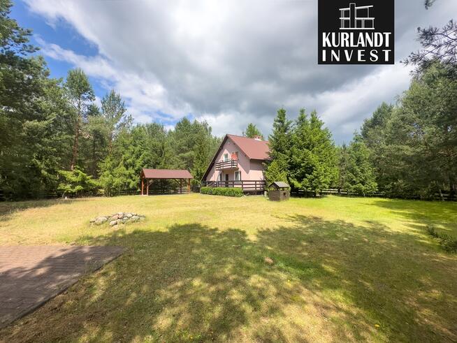 Dom Piła Nogawica jezioro las Bory Tucholskie