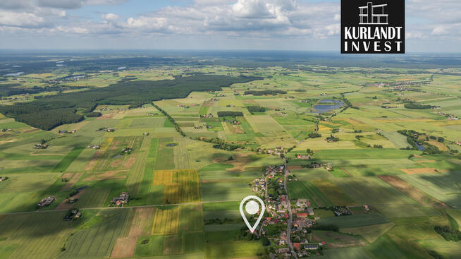 Ceglany dom siedlisko Klonowo Bory Tucholskie