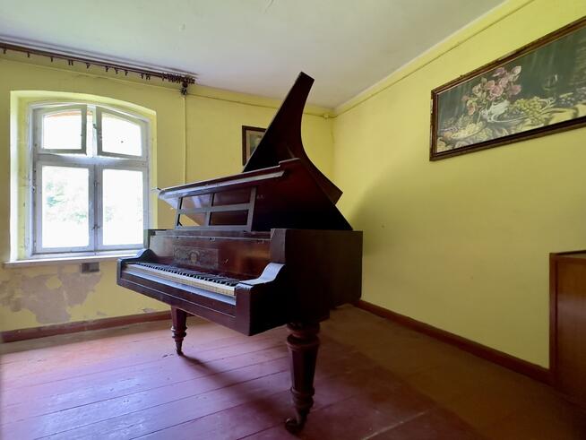 Ceglany dom siedlisko Klonowo Bory Tucholskie