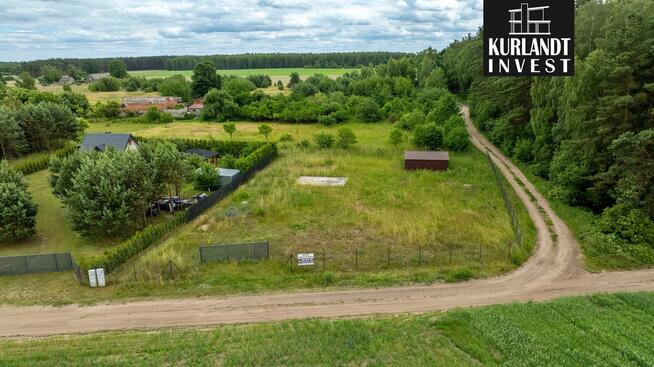 Działka rekreacyjna 1390 m² WZ ogrodzenie garaż