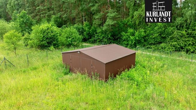 Działka rekreacyjna 1390 m² WZ ogrodzenie garaż