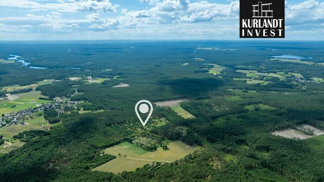 Kompleks działek otoczony Lasem Państwowym