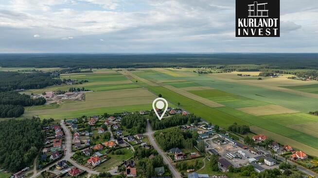 Działka usługowo - mieszkaniowa 1.284 m² Osie