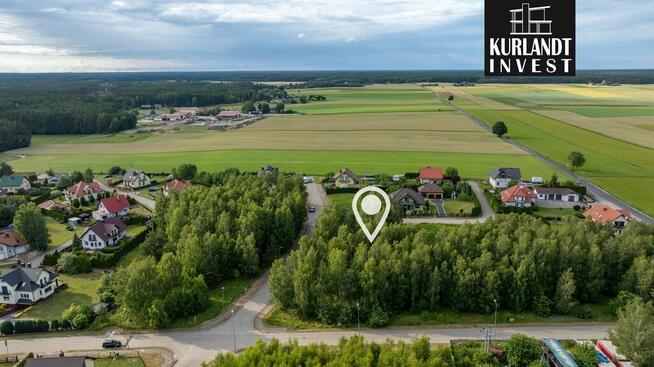 Działka usługowo - mieszkaniowa 1.284 m² Osie